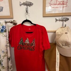 🎄 Merry Christmas Tree Graphic Tee 🎄